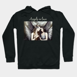 Angels in love Hoodie